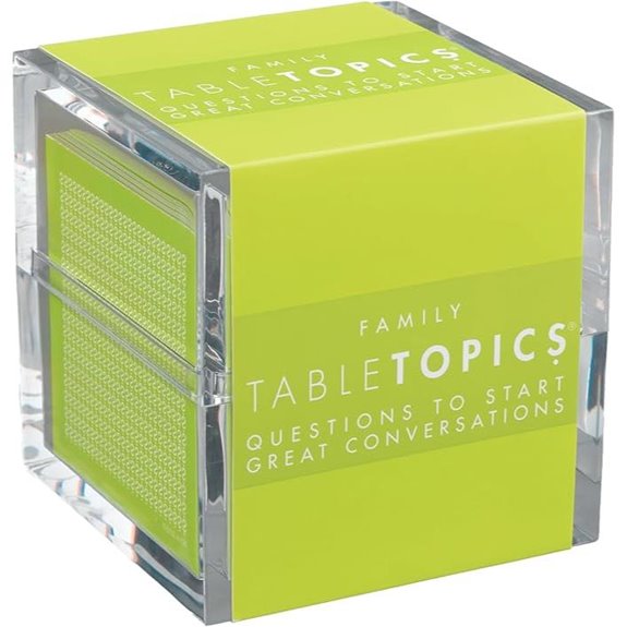 TableTopics Family Conversation Cards for Kids & Parents