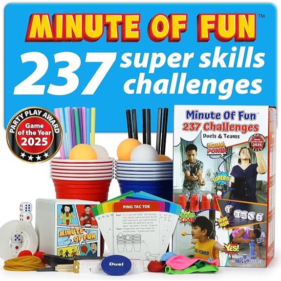 Funwares 237-Minute Family Party & Travel Games
