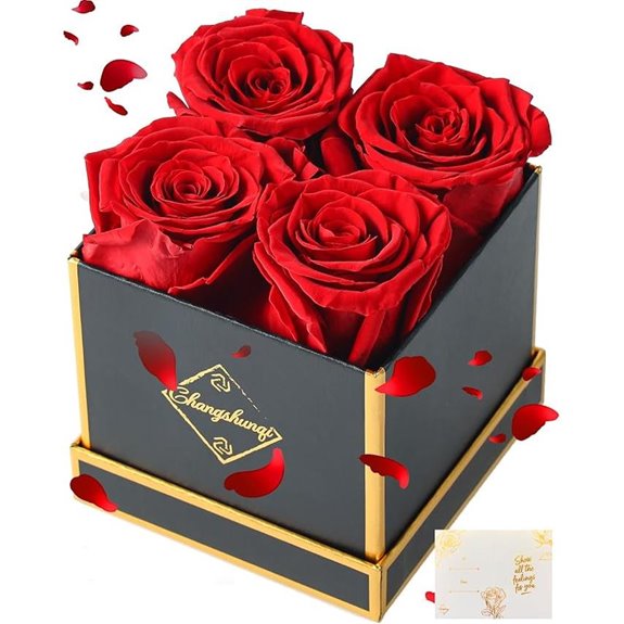 Preserved Forever Roses Gift Box for Her