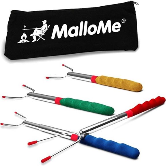 MalloMe Smores Roasting Sticks (4 Pack)