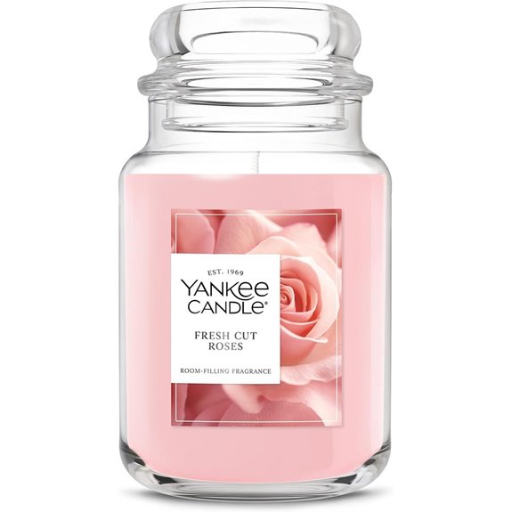 Yankee Candle Fresh Cut Roses Scented Candle