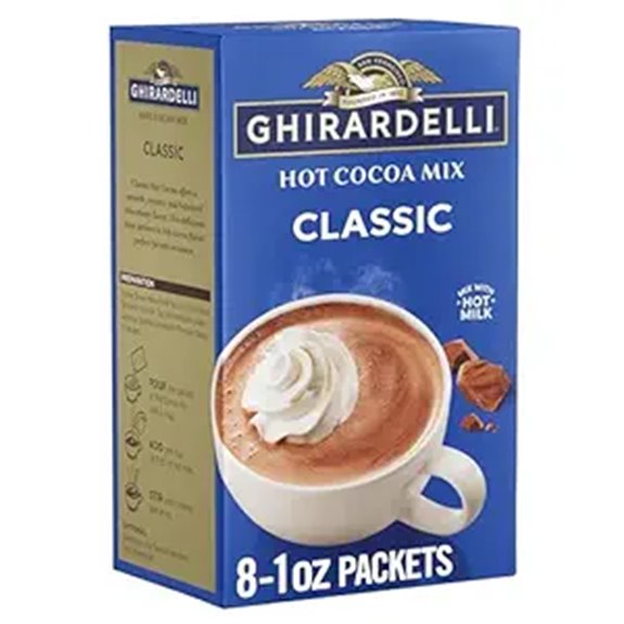 Ghirardelli Hot Cocoa Mix 8 Single-Serve Packets