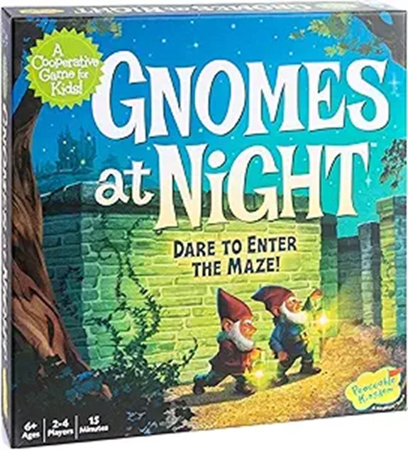 Peaceable Kingdom Gnomes Night Maze Game for Kids