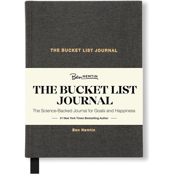 Bucket List Journal for Goals & Happiness