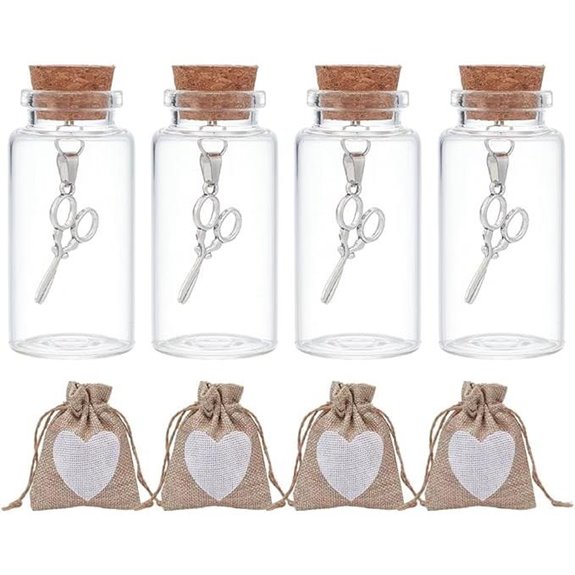 WEBEEDY 4 Pack Haircut Keepsake Memory Set