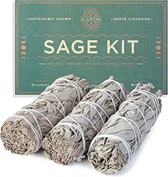 Handcrafted White Sage Smudge Sticks for Cleansing