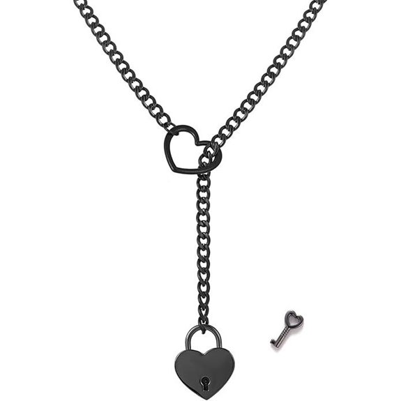 Heart O-Ring Chain Necklace for Women & Men