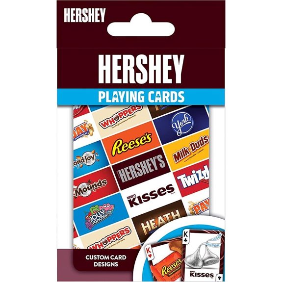 Hershey Licensed Playing Cards - 54 Deck for Adults