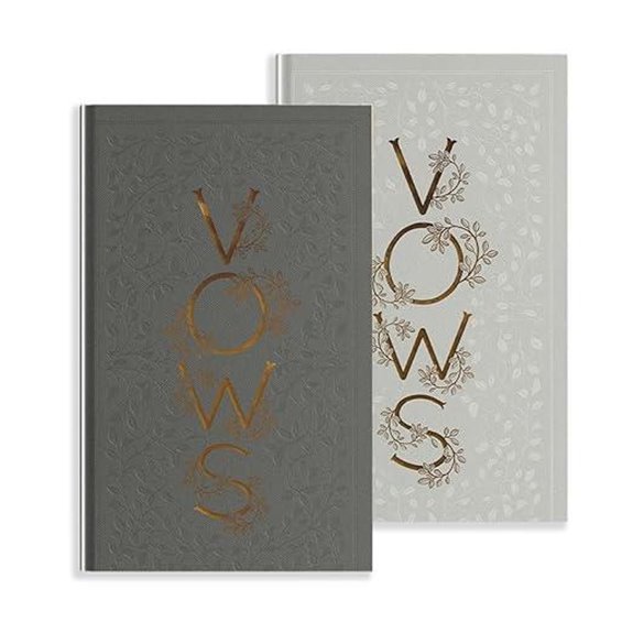 Heirloom Wedding Vow Books with Illustrations