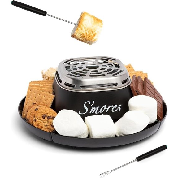 Nostalgia Indoor Electric S'mores Maker with Kits