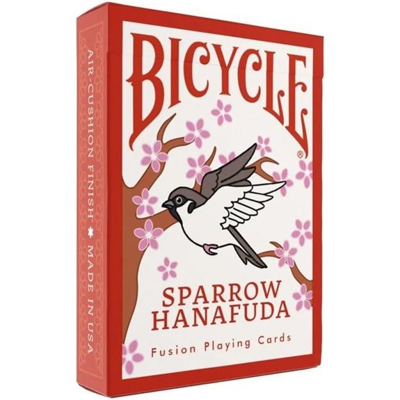 Bicycle Sparrow Hanafuda Fusion Playing Cards
