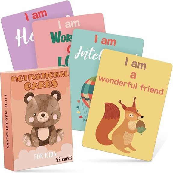 Kids Affirmation Flash Cards (52 Pack)