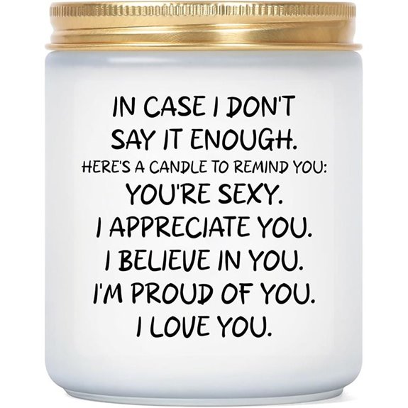 Lavender Scented Candle 9oz for Romantic Gifts