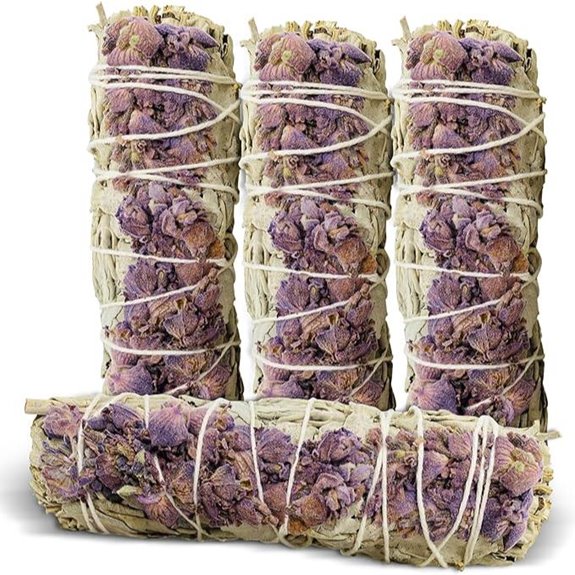 Lavender & White Sage Incense Sticks (Pack of 4)