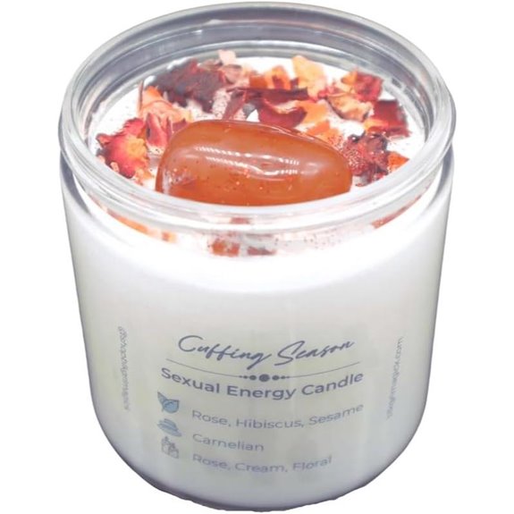 BlkGrlMagick Love Manifestation Carnelian Candle