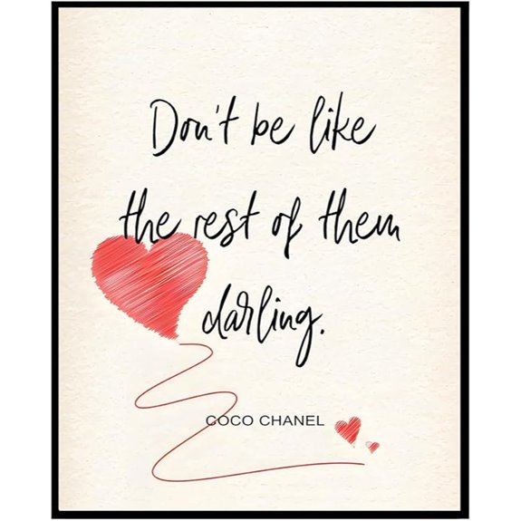 Romantic Love Quote Poster Inspirational Wall Art