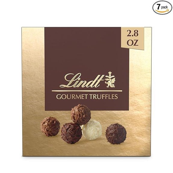 Lindt Gourmet Truffles Chocolate Candy Gift Box