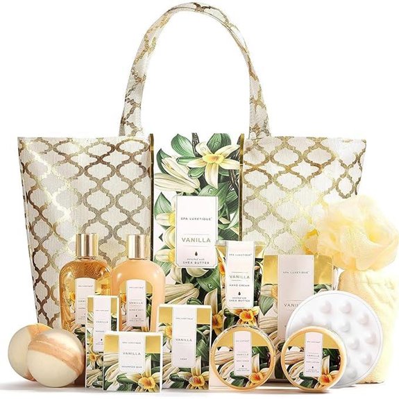 Spa Luxetique Women’s Gift Basket with Bath Products