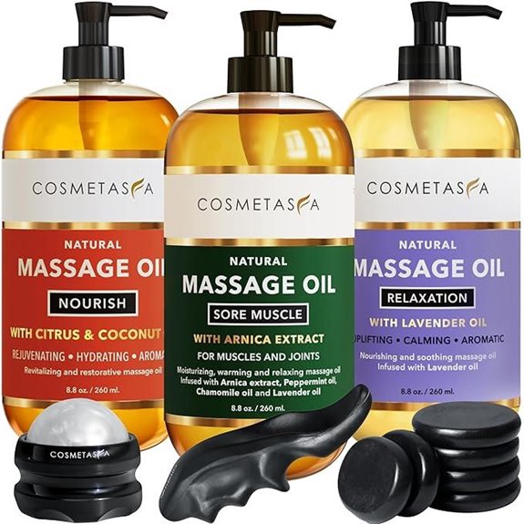 Cosmetasa Massage Oil Spa Gift Set for Women