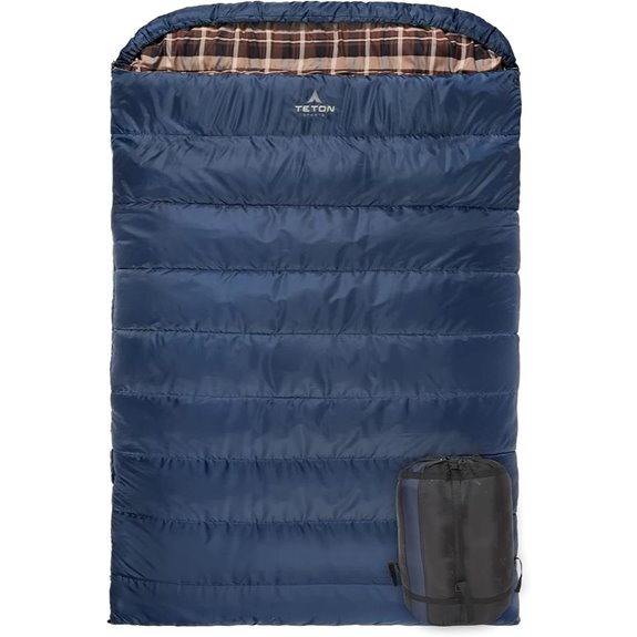 Teton Mammoth Queen Sleeping Bag with Compression Sack