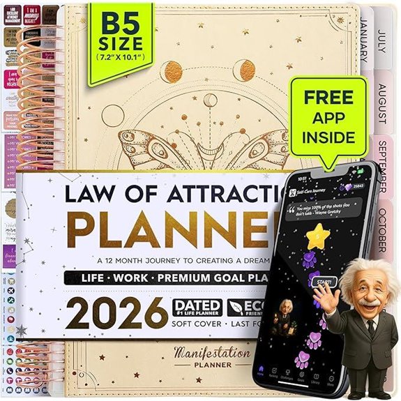 Manifestation Journal with Planner and Goal Tracker