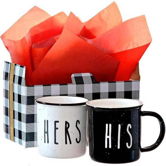 Mainevent His and Hers Matching Coffee Mugs (Set of 2)