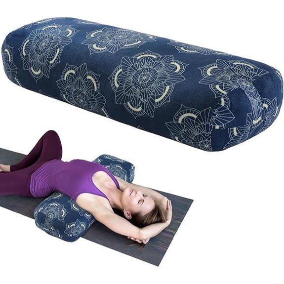 MABOZOO Yoga Bolster Pillow for Meditation