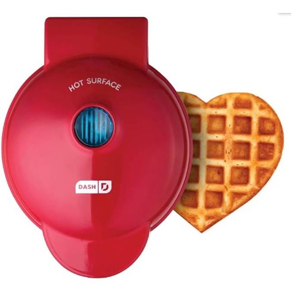 DASH Mini Waffle Maker with Non-Stick Sides