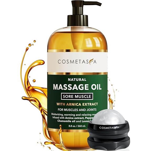 Cosmetasa Muscle Massage Oil with Arnica & Lavender