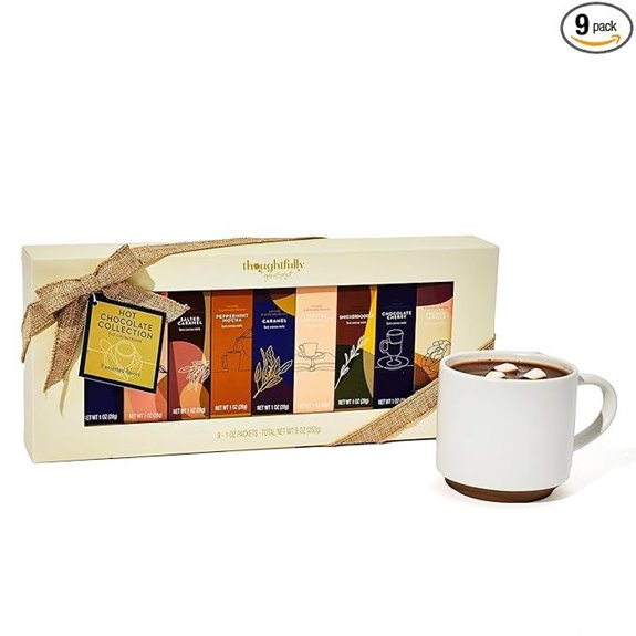 Thoughtfully Gourmet Hot Chocolate Gift Set (9 Flavors)
