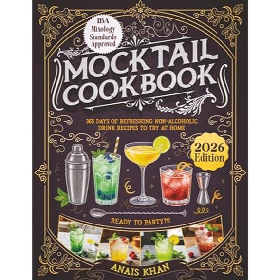 Mocktail Cookbook: 365 Non-Alcoholic Drink Recipes