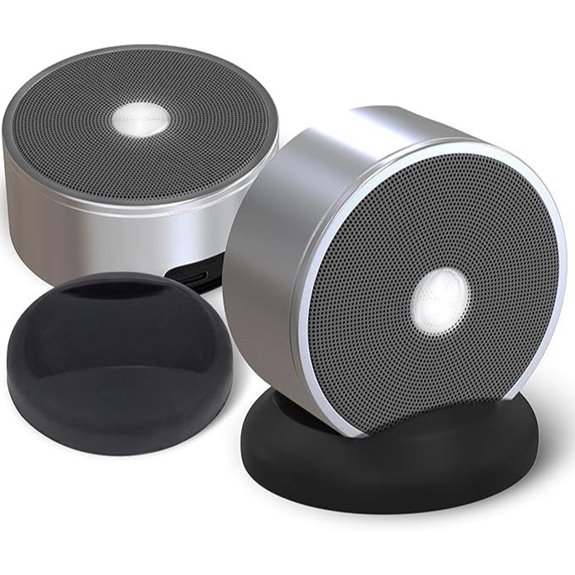 Dual Bluetooth Speakers with Mic Set of 2