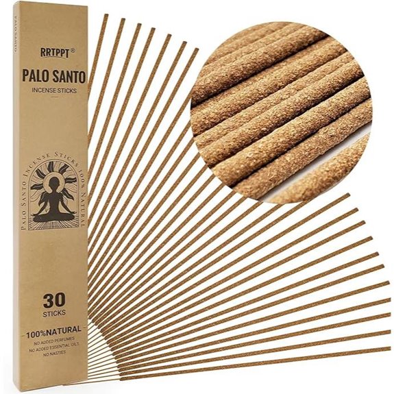 Palo Santo Incense Sticks (30 Pack) for Meditation
