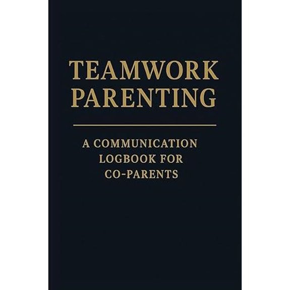 Teamwork Parenting Communication Logbook for Co-Parents