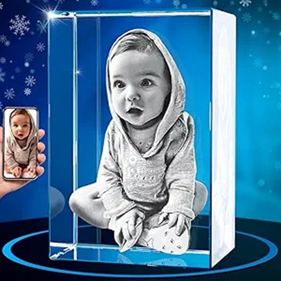 ArtPix 3D Crystal Photo Personalized Christmas Gift