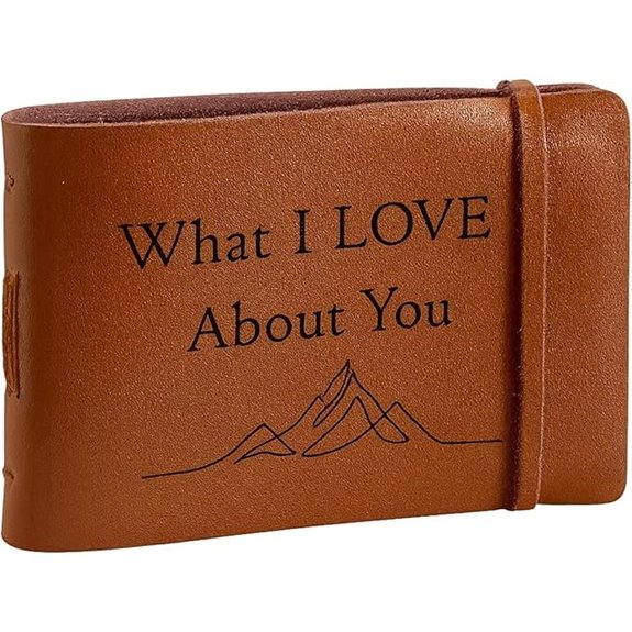 personalized love appreciation journal