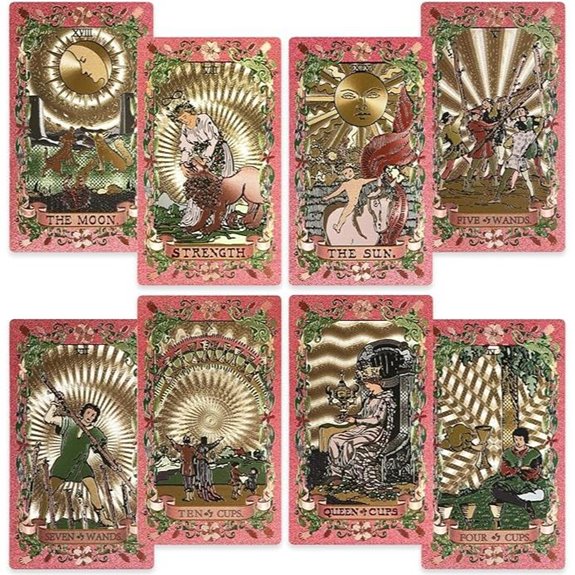 78 Pink Tarot Cards with Guide Book