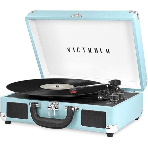 Victrola Bluetooth Portable Suitcase Record Player