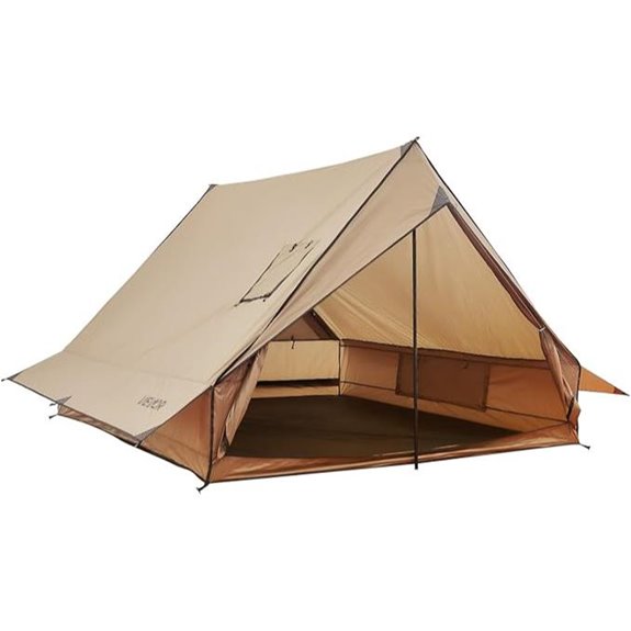 VEVOR Hot Tent with Stove Jack for Camping