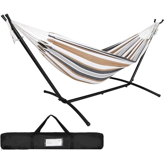Super Deal 2-Person Portable Hammock with Stand