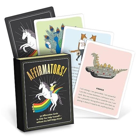 Affirmators! 50 Affirmation Cards Deck