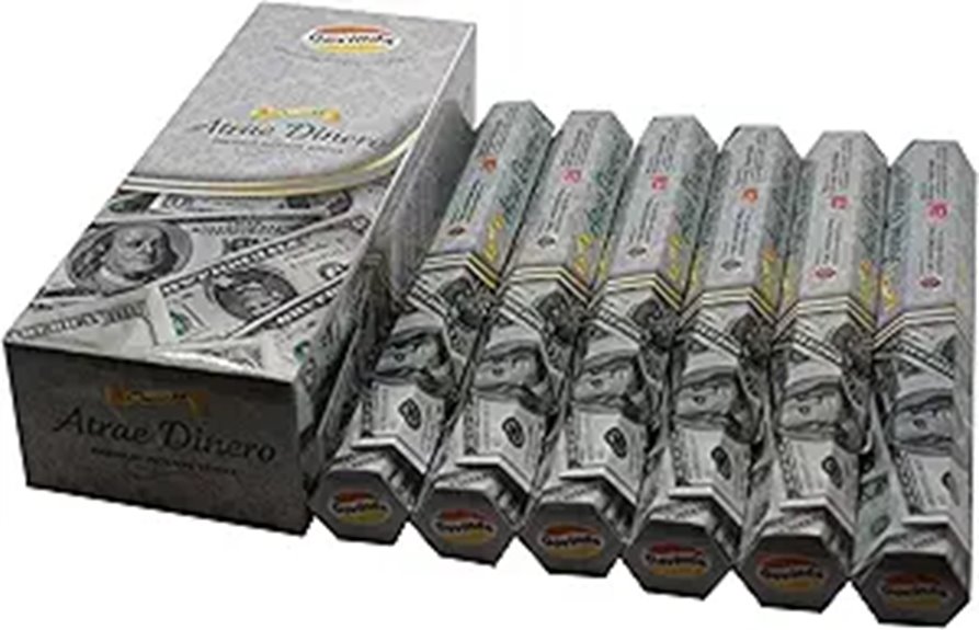 Govinda Incense - 120 Premium Incense Sticks Masala Coated (Attract Money)