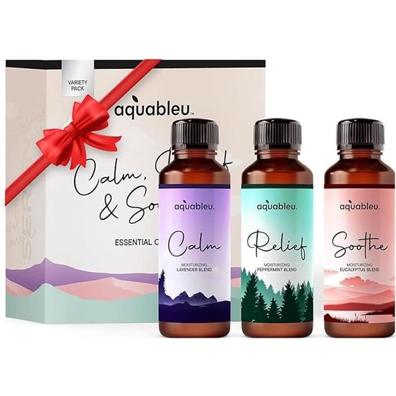 Essential Massage Oil Gift Set - Serenity Trio