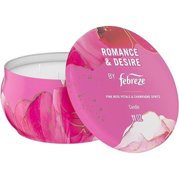 Febreze Romance & Desire Scented Candle 11 oz