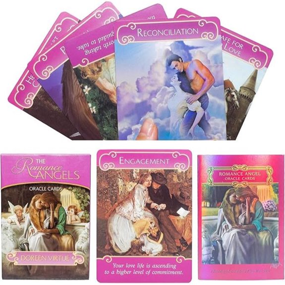 Romance Tarot Deck with Guide Book and Yes/No