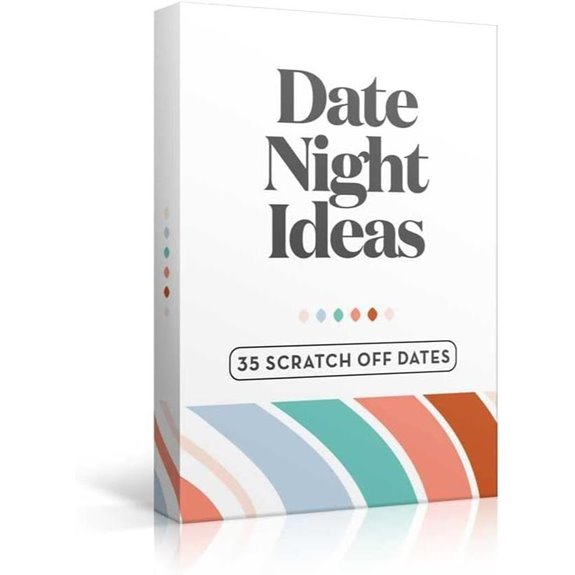 Romantic Scratch-Off Date Night Ideas Card Game