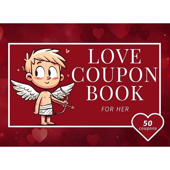 Love Coupon Book for Her - Romantic Gift