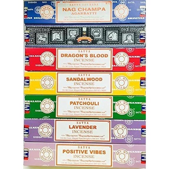 Satya Incense Gift Set with Nag Champa & More