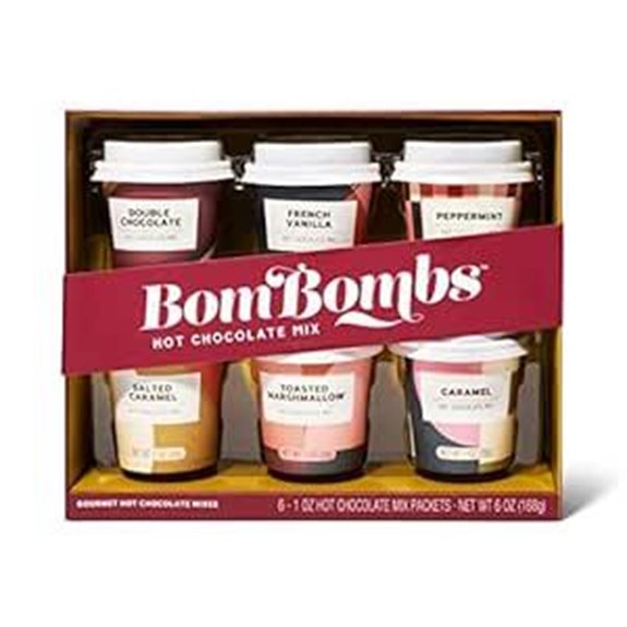 Bombombs Hot Chocolate Mix Gift Set (6 Flavors)