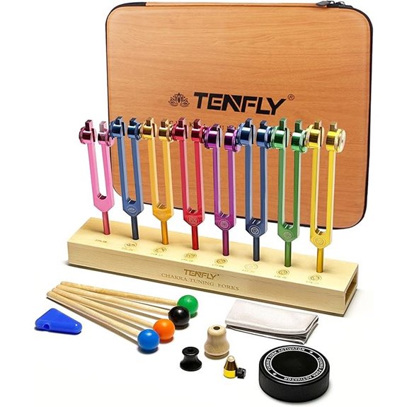 Chakra Tuning Forks Set for Healing and Sound Therapy